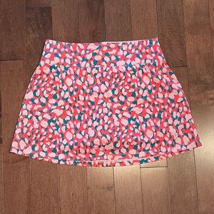 NWOT : Prince / Pink and Teal Leopard Print Golf Skort
